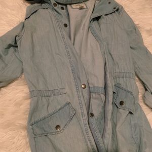 Denim Trenchcoat